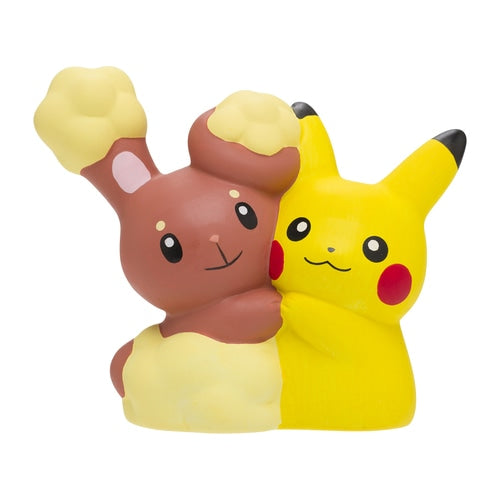 2022 Pokemon Center Original New Year's Ceramic Ornament Pikachu & Buneary 10cm 3.9"