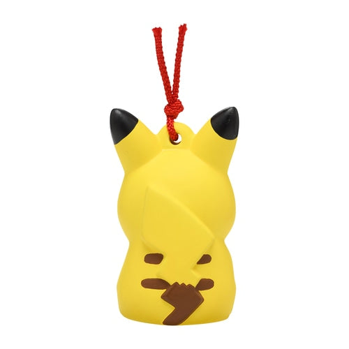 2021 Pokemon Center Original New Year's Ceramic Bell Pikachu & Magikarp 3.3" 8.5cm