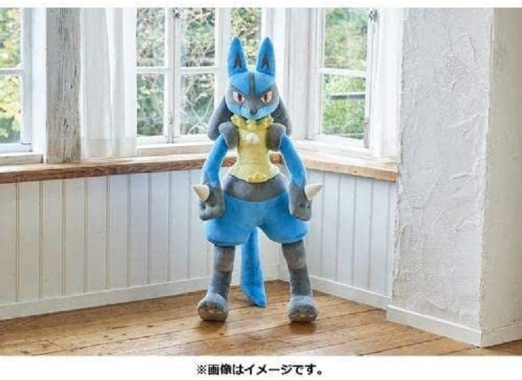 2022 Pokemon Center Original Life Size Big Plush Doll Lucario ...