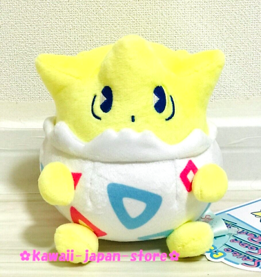 2022 Pokemon Center Original SAIKO SODA REFRESH Plush Doll Togepi 5.9" 15cm