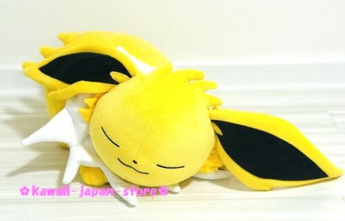 2017 Pokemon Center Original Eevee Collection Plush Doll Sleeping Jolteon 18.1" 46cm