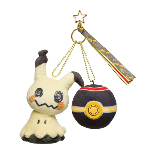 2021 Pokemon Center Original BALL FREAK Pair Mascot Mimikyu (5.7"14.5cm) & Luxury Ball (2.7"7cm)