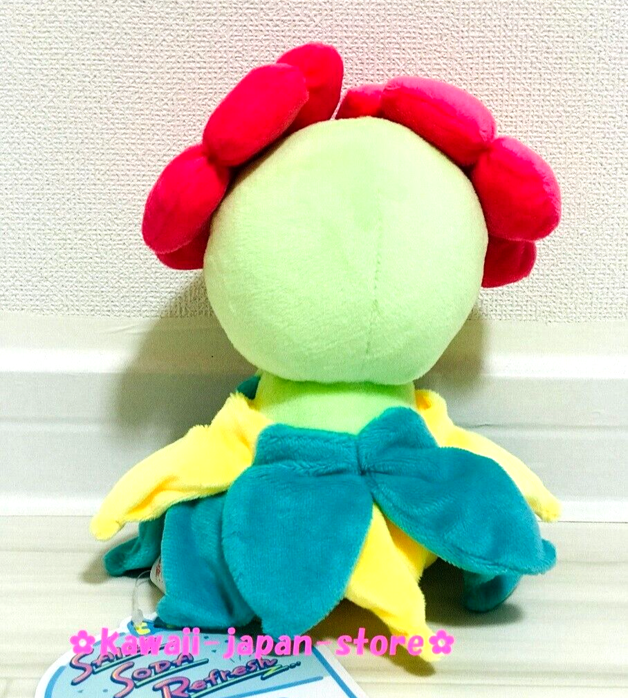 2022 Pokemon Center Original SAIKO SODA REFRESH Plush Doll Bellossom 6.6" 17cm