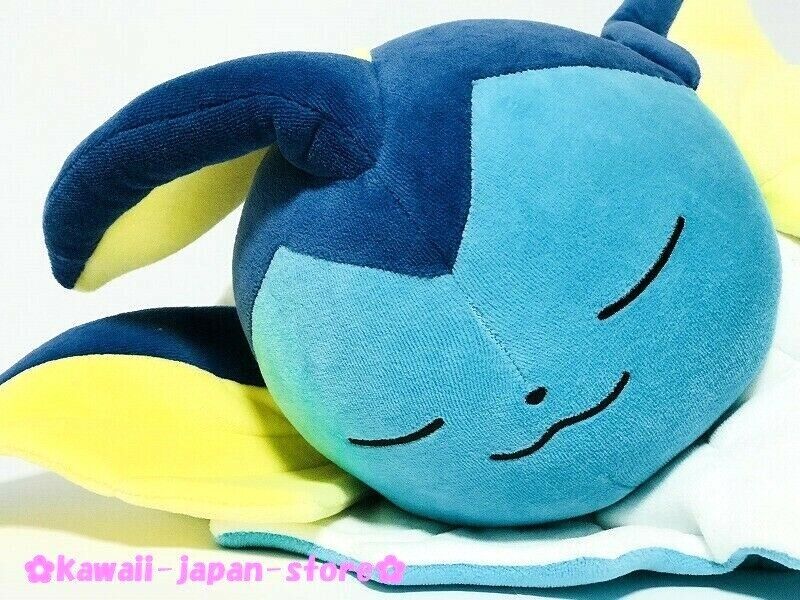 2017 Pokemon Center Original Eevee Collection Plush Doll Sleeping Vaporeon 18.1" 46cm