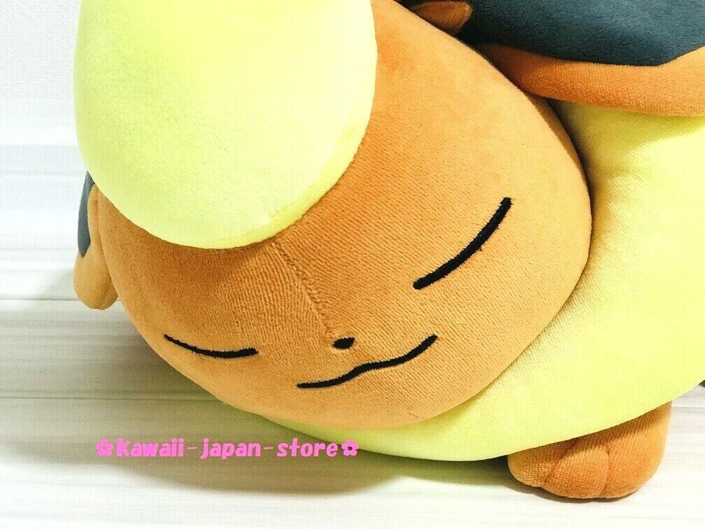 2017 Pokemon Center Original Eevee Collection Plush Doll Sleeping Flareon 20.8" 53cm
